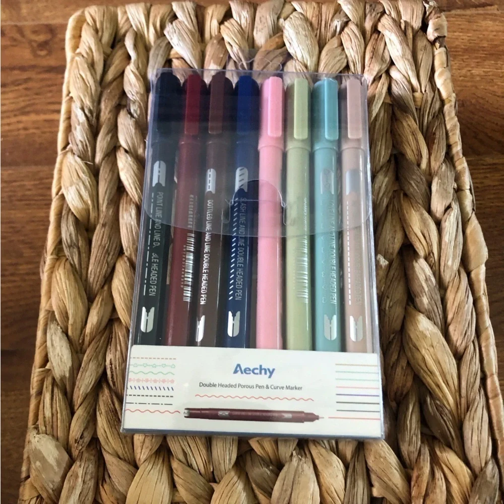 Aechy Double Headed Porous pen & Curve Marker